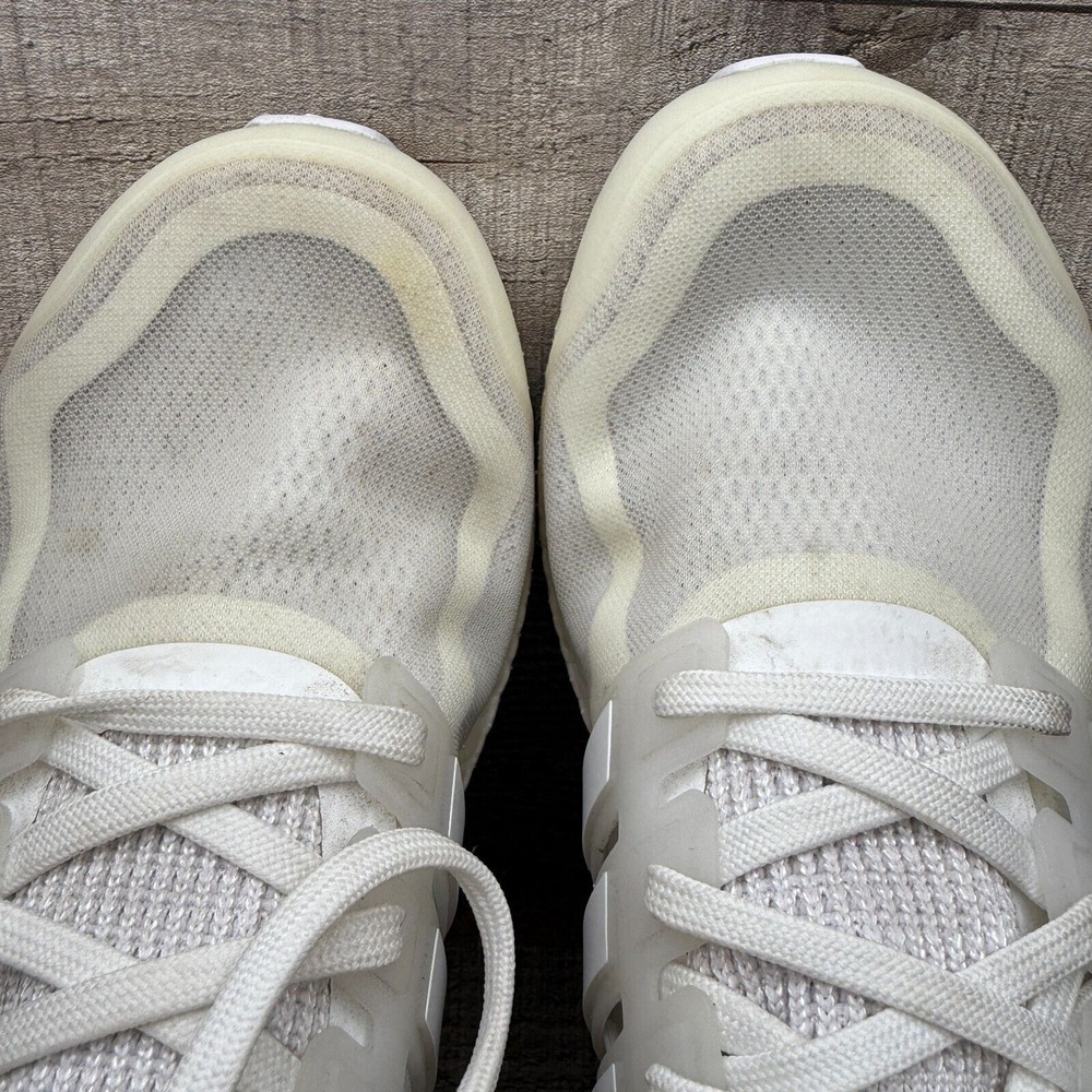Adidas UltraBoost Running Shoes Womens Size 8 White Sneakers DNA Mono GX3081‎ - Picture 7 of 13